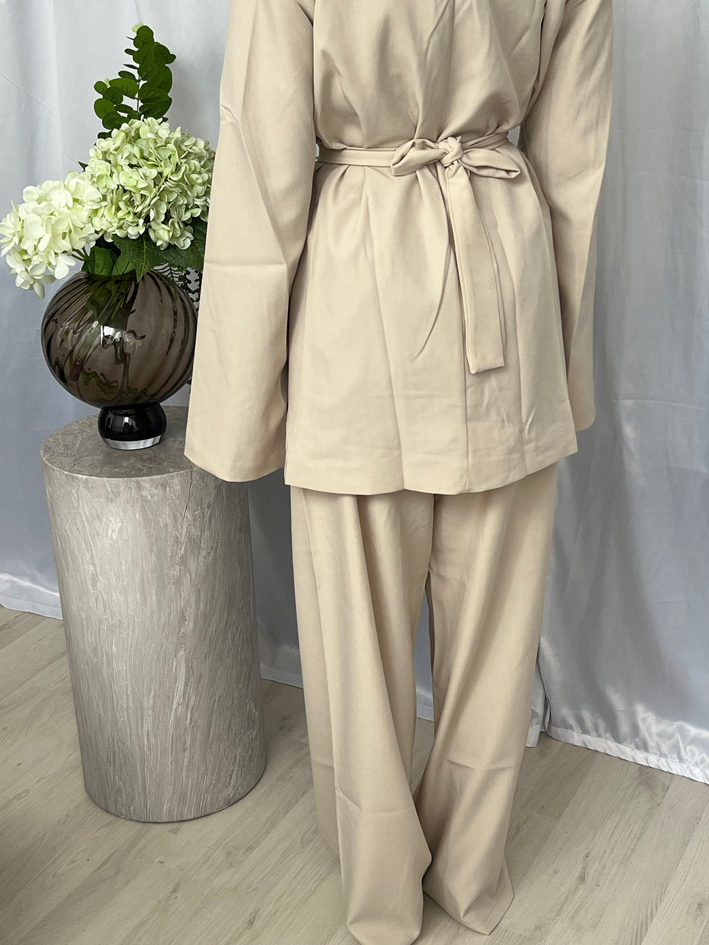 Tailored Blazer set - Cream