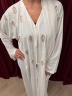 Ivory Glow Abaya