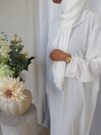 Tasnim Prayer Set - White
