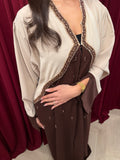 Mocha Pearl Abaya