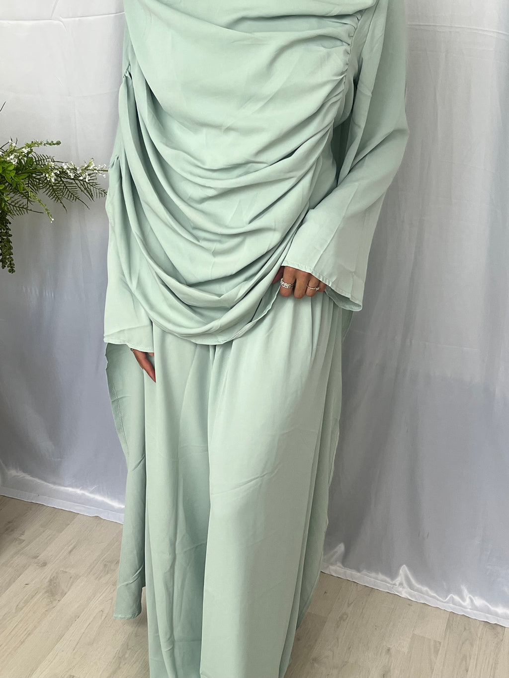 Drape Dress - Mint