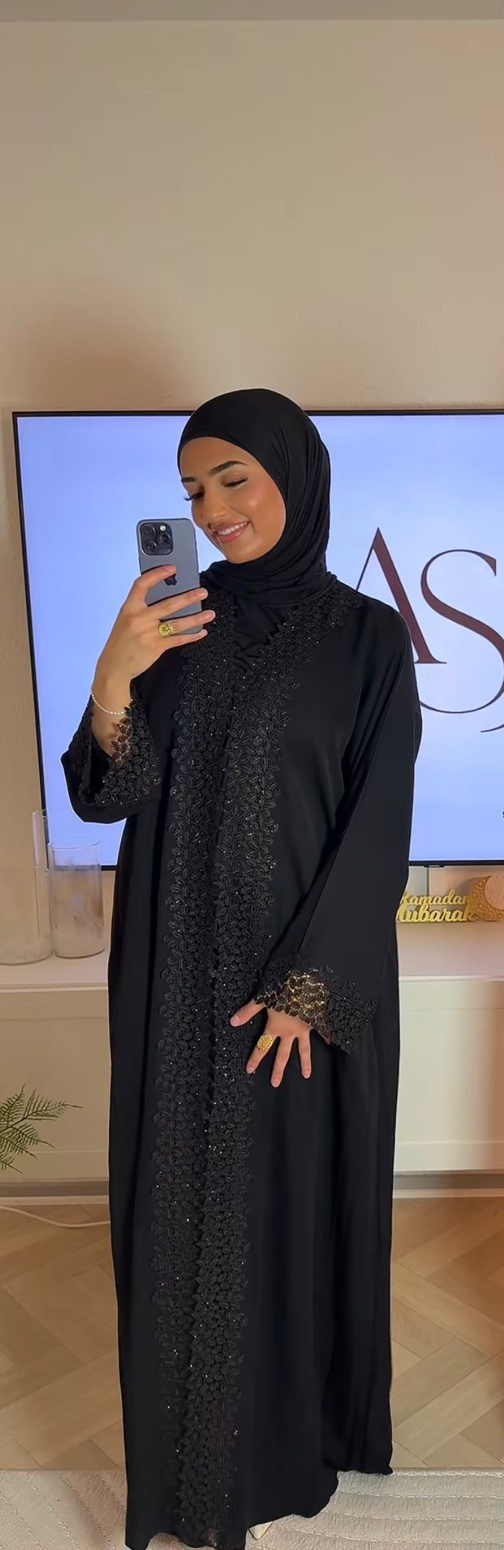 Noor Lace Abaya