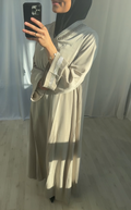 Amaya Flow Abaya – Beige