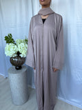 Crystal Abaya - Nude