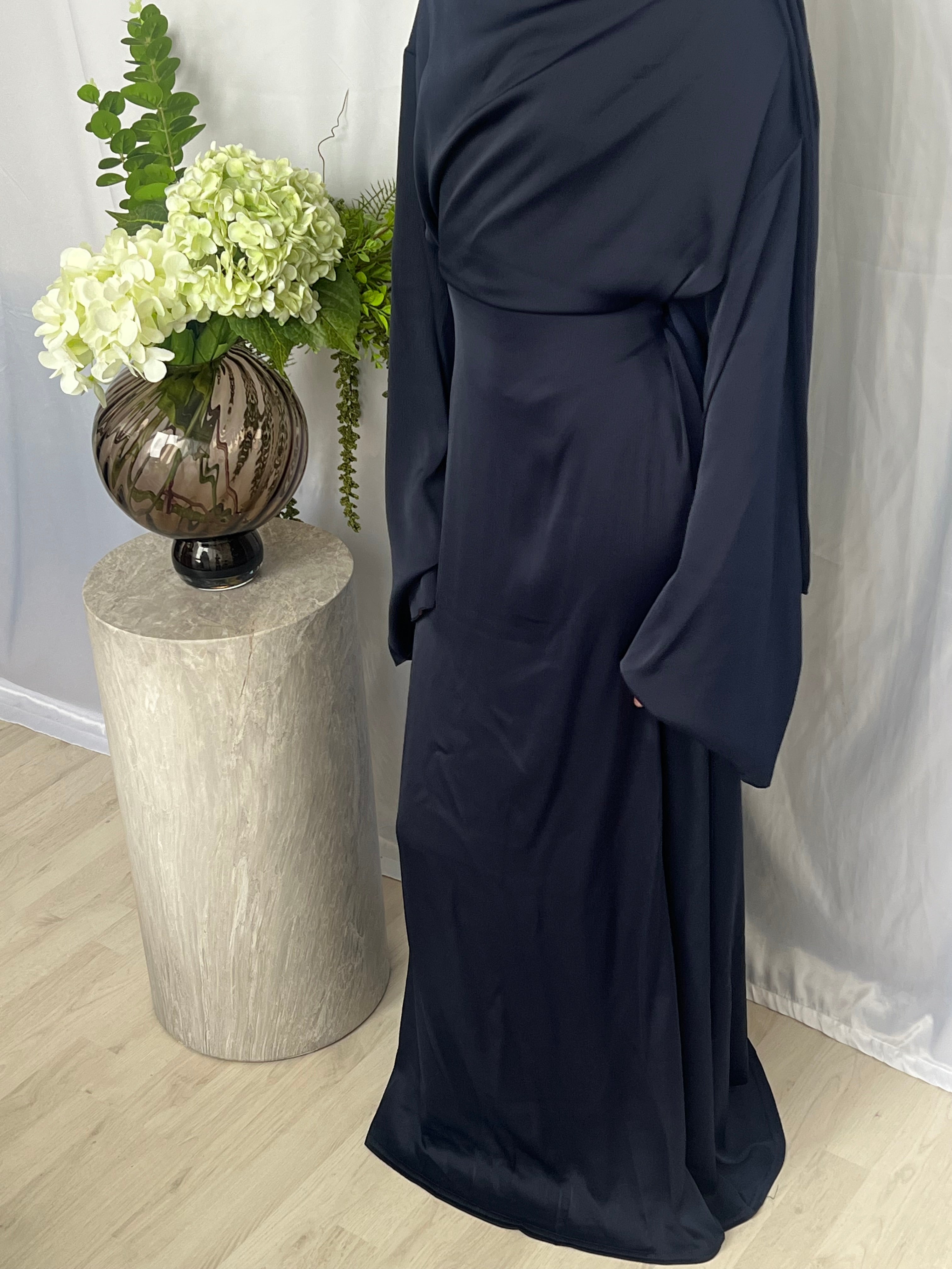 Soft Drape dress - Navy