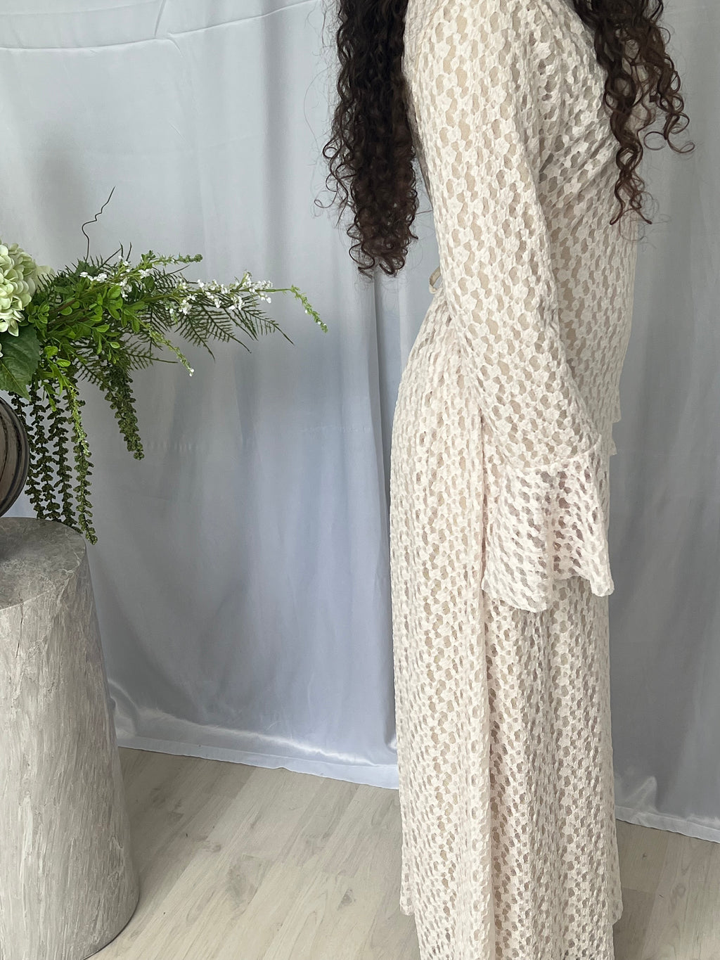 Lace Dress - Cream