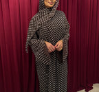 Coffee Polka Abaya