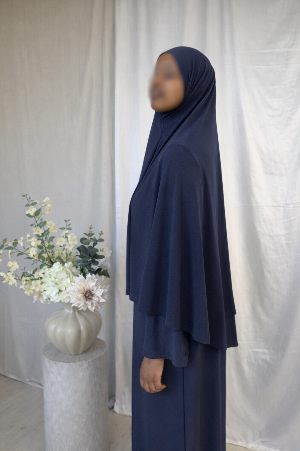 Hadiyah Khimar Set - Navy