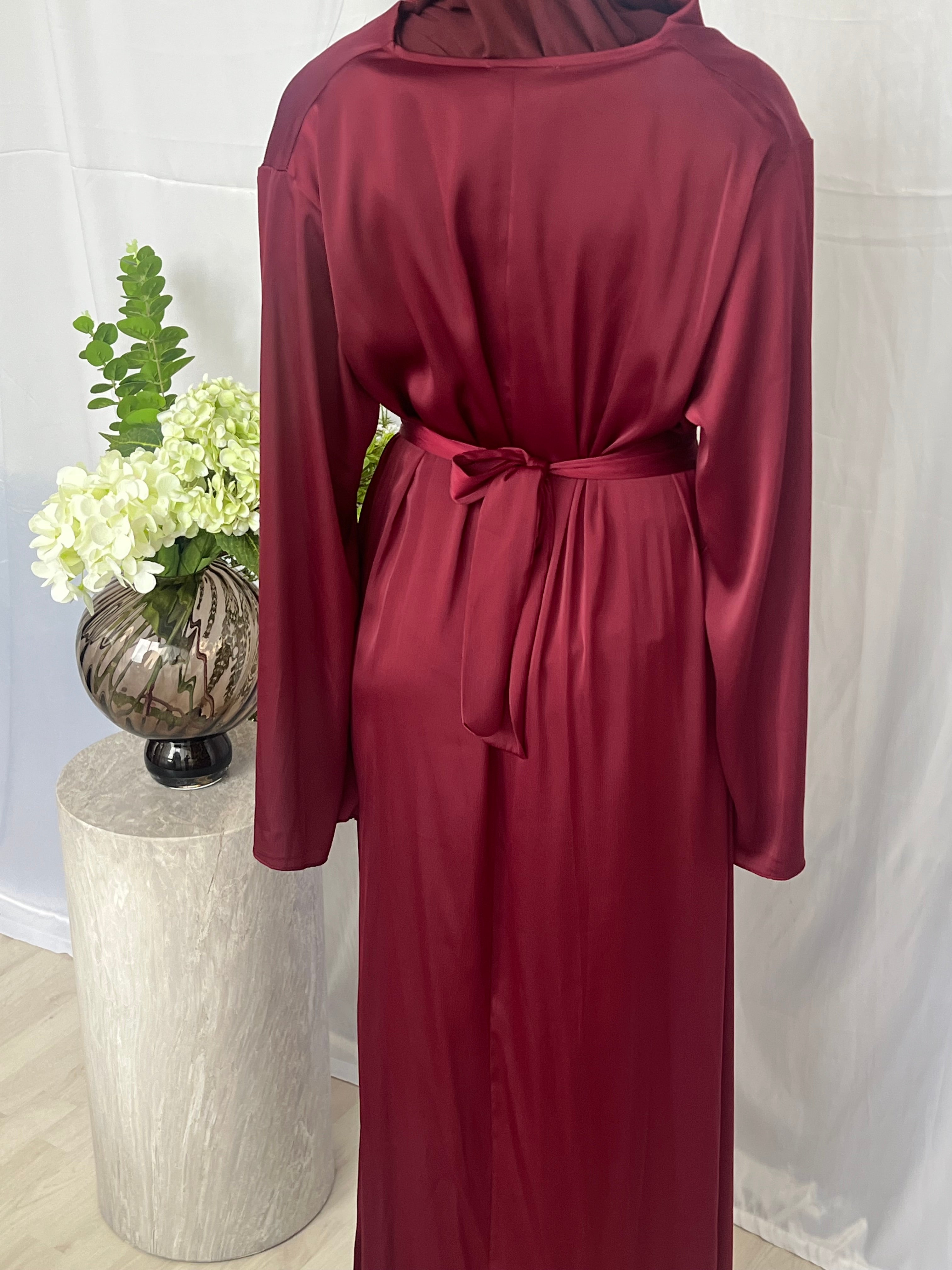 Soft Drape dress - Bordeaux