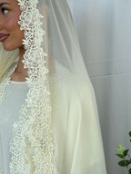 Blossom Abaya - Butteryellow