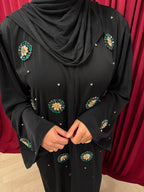 Emerald Crystal Abaya
