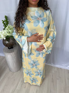 Petal Grace Dress - Sunlit
