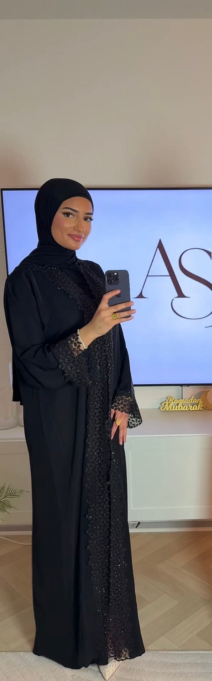 Noor Lace Abaya