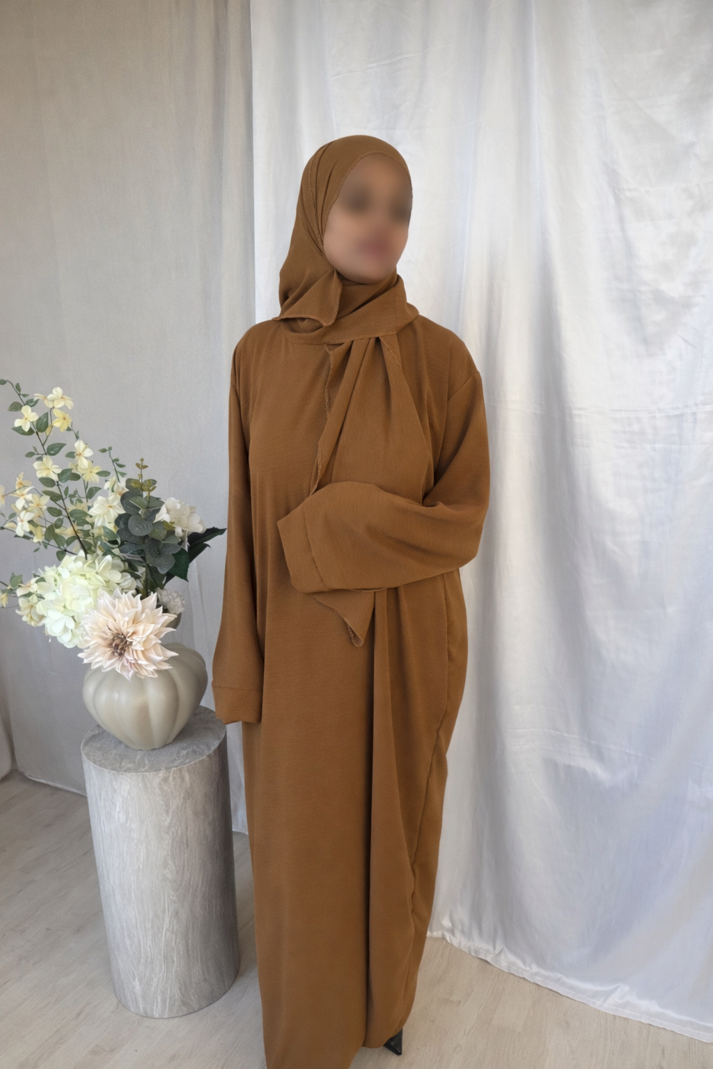 Tasnim Prayer Set - Brown