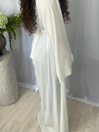 Soft drape dress - White