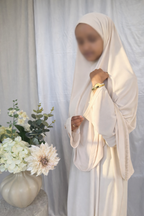 Hadiyah Khimar Set - Cream