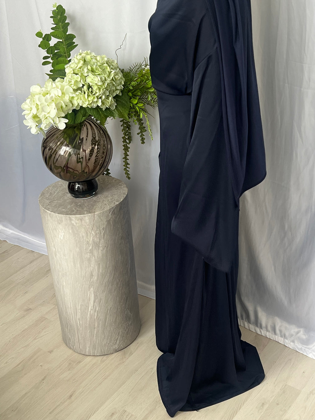 Soft Drape dress - Navy