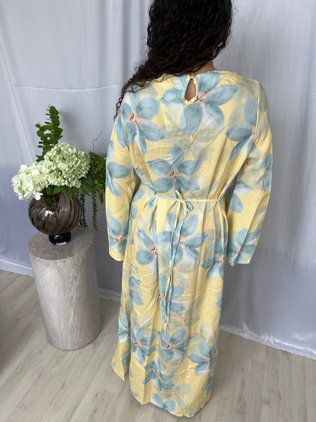 Petal Grace Dress - Sunlit