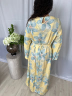 Petal Grace Dress - Sunlit