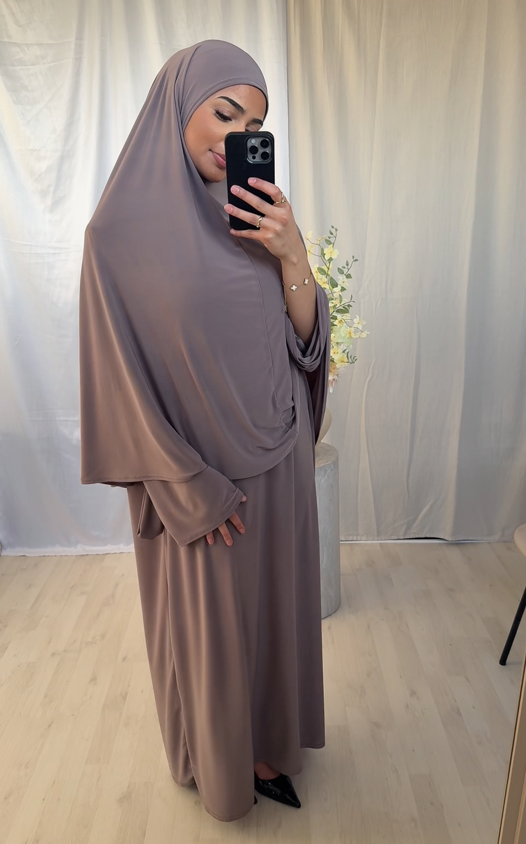 Hadiyah Khimar Set – Taupe