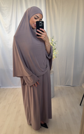 Hadiyah Khimar Set – Taupe