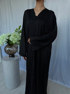 Crystal Abaya - Noir