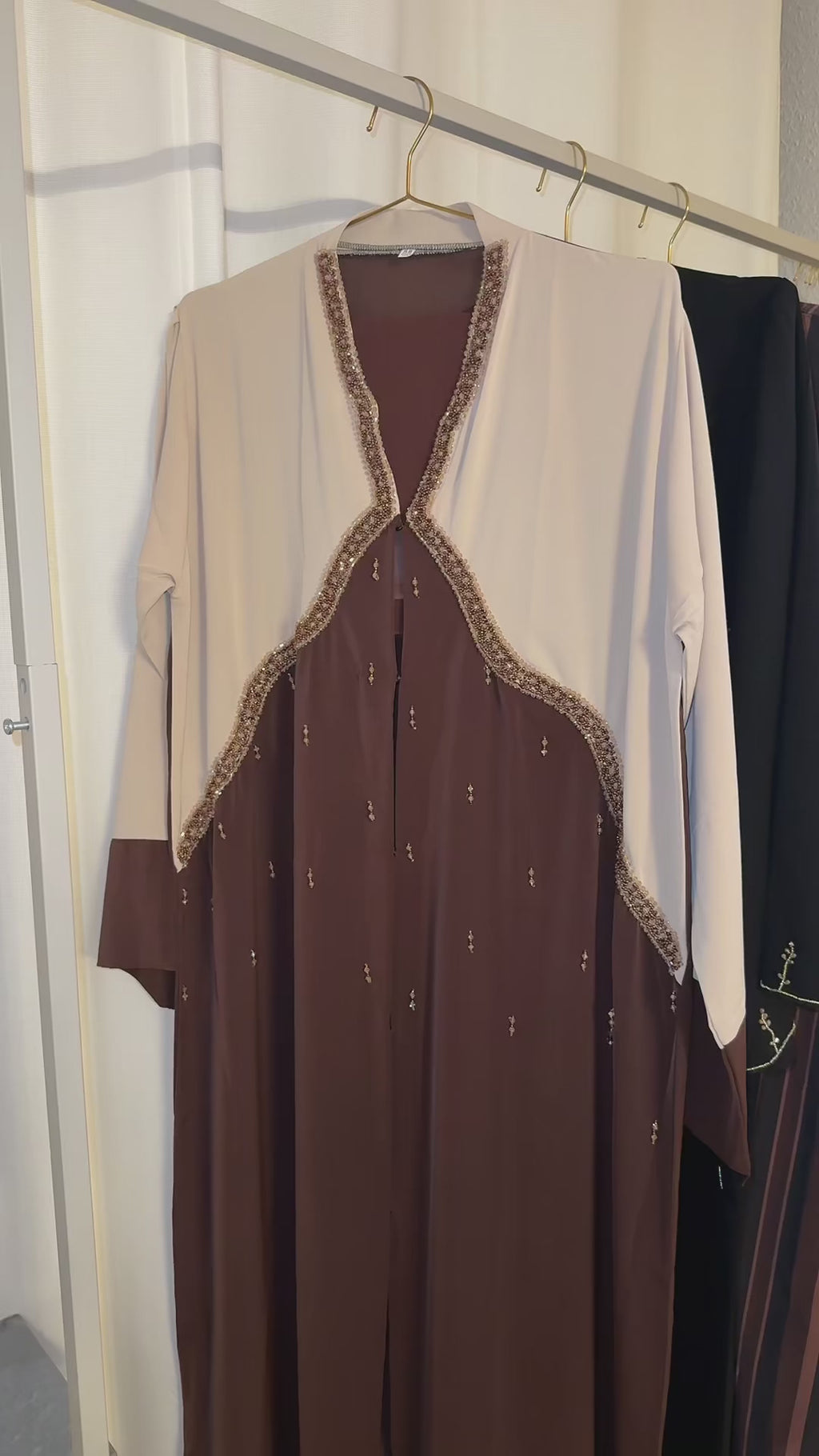 Mocha Pearl Abaya
