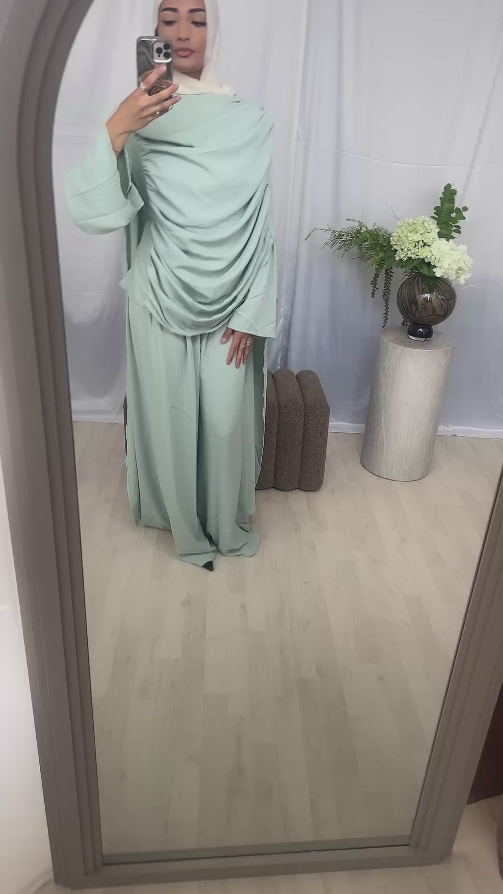 Drape Dress - Mint