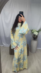 Petal Grace Dress - Sunlit