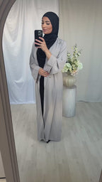 Nashad Crystal Abaya – Grey