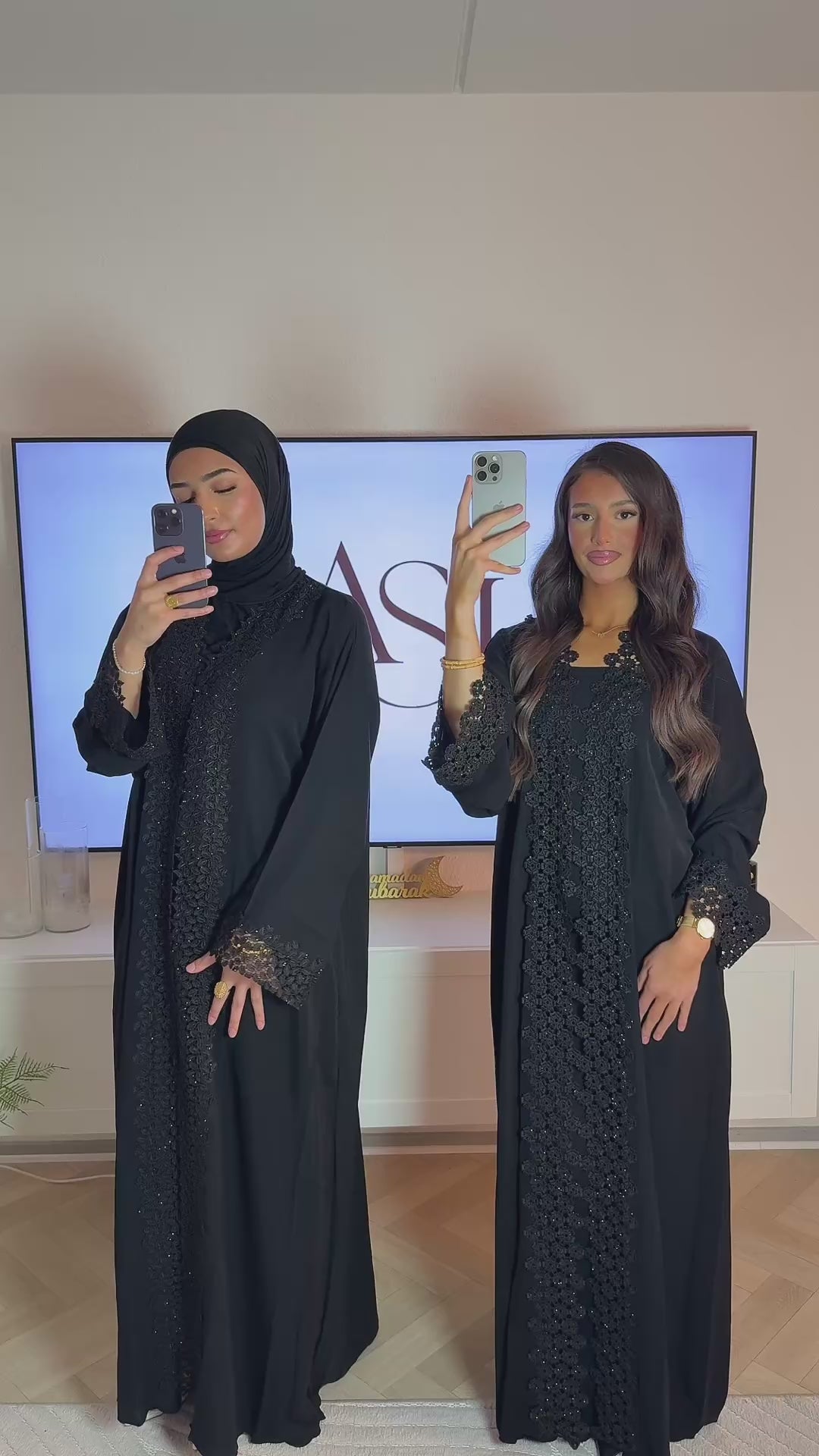 Layali Lace Abaya